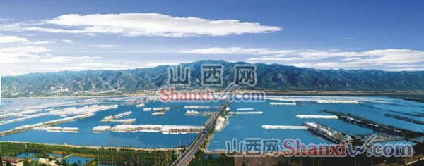 中国死海运城盐湖